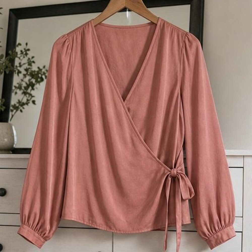 White Button Blouse